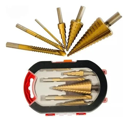 L - Set de Brocas Escalonadas 5PCS